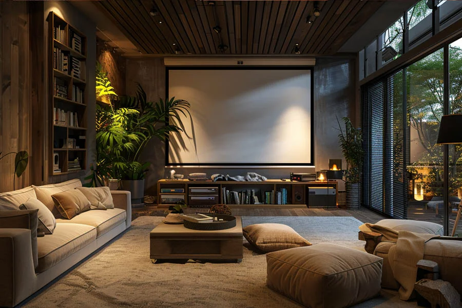 movie projector home theater