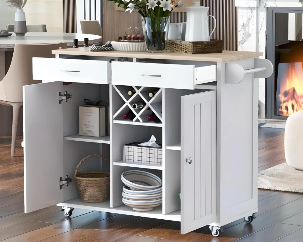 free standing kitchen island