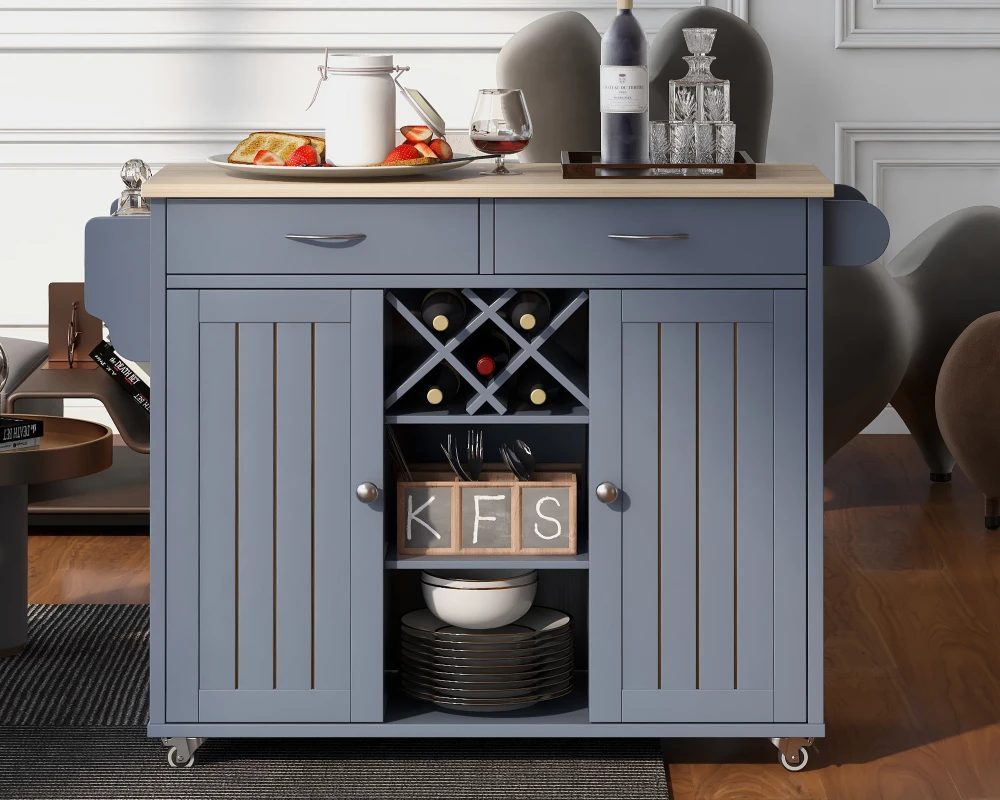 small kitchen island cart