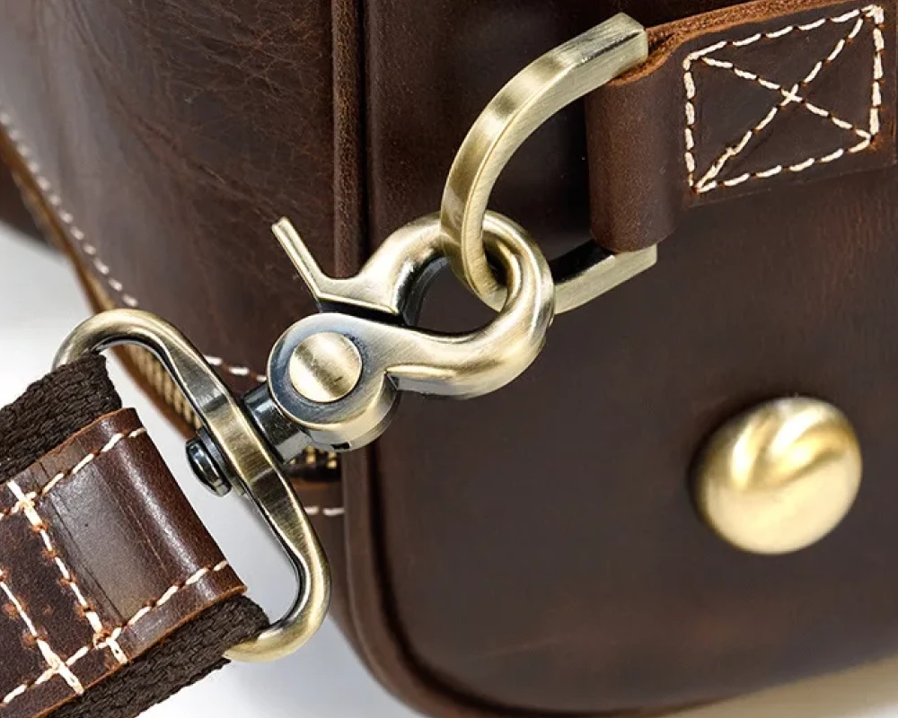 leather suitcase carry on